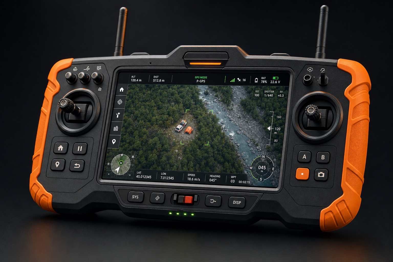 Dual-joystick remote controller